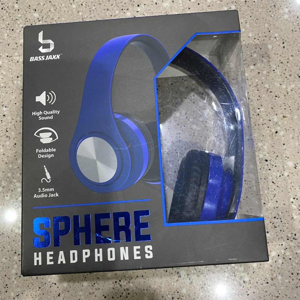 Bass Jaxx Sphere Headphones New In Box
